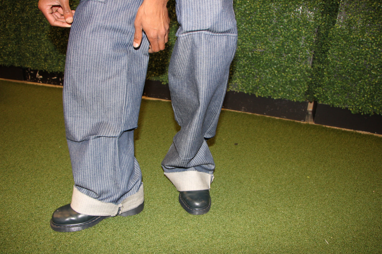 Cuffed Beloved Pin-Stripe (V1)
