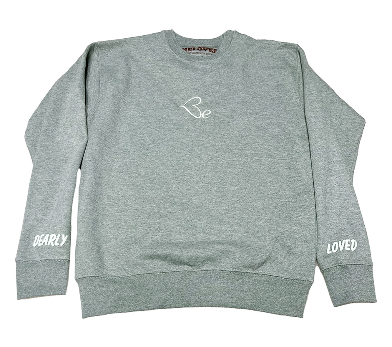 "Dearly Beloved" Crew Sweater (Gray)